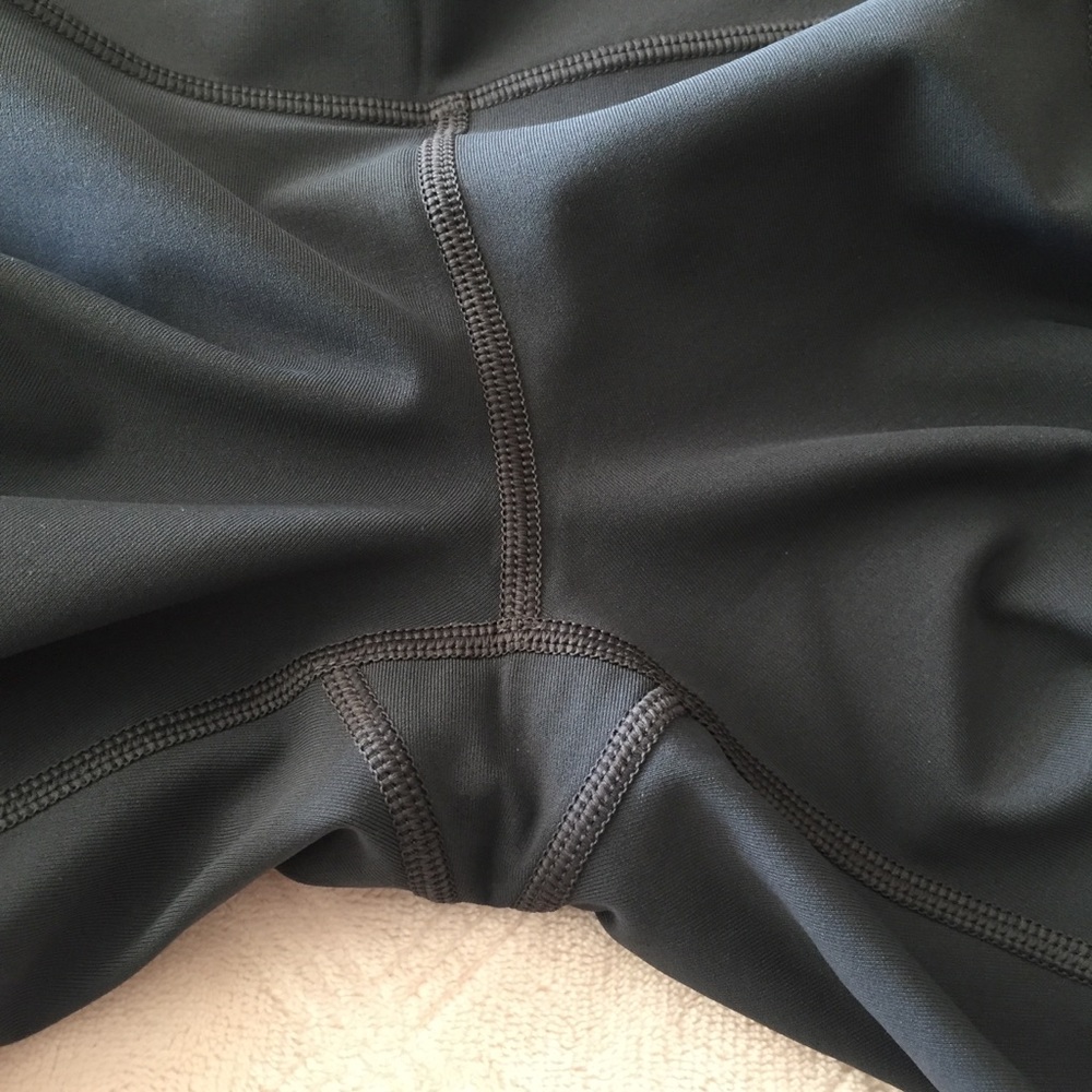 lululemon home stretch crop 19” full on luxtreme melanite grey mesh 4 - Picture 6 of 7